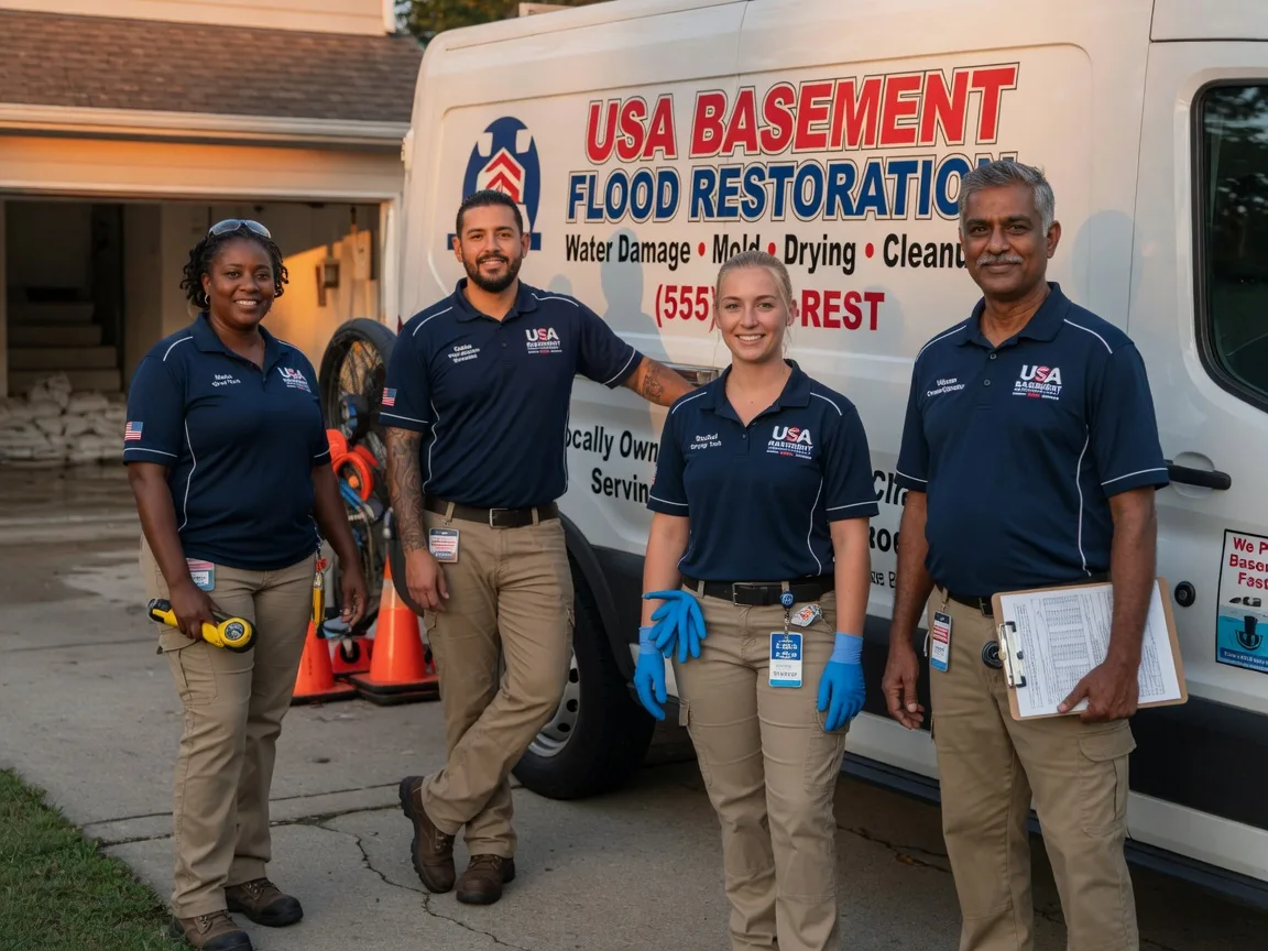 Basement Flood Cleanup company in Everetts, NC
