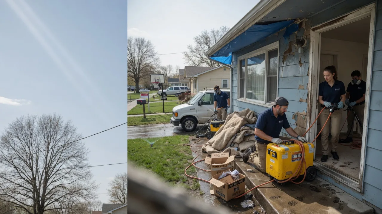 Basement Flood Cleanup in Everetts, NC near me